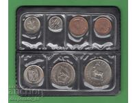 (¯`'•.¸ 1 set monede 1970-1977 RHODESIA UNC ¸.•'´¯)
