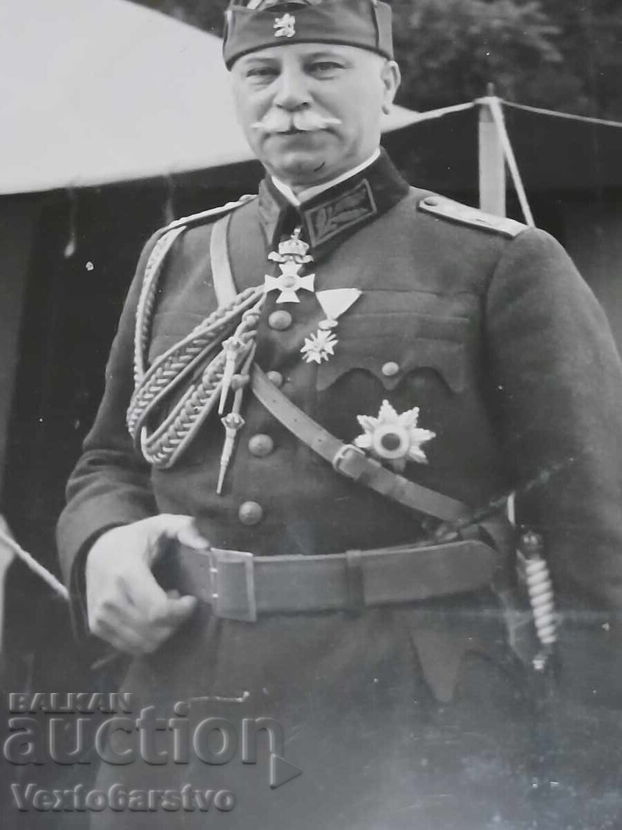 Фотография-Стара снимка-ген.КОНСТАНТИН СОЛАРОВ-АРХИВ. с цена € 169.00 | 330.54 лв.