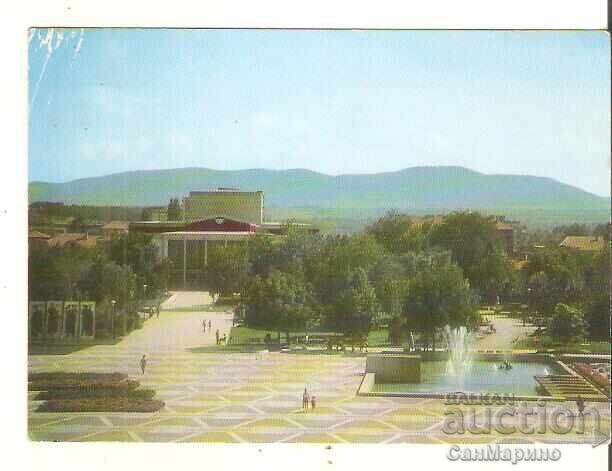 Κάρτα Βουλγαρία Τարգοβίστε Πλατεία "Σβομπόντα" 2*