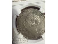 5 leva 1892 Principality of Bulgaria - AU Details NGC