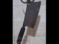 Ръчно кован сатър, острие, нож, топор