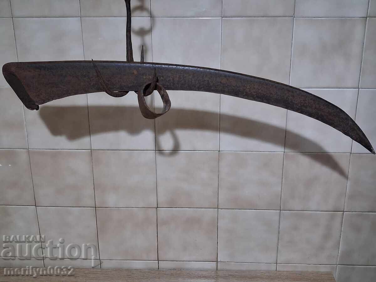 Παλιά σφυρήλατη λεπίδα για χορτοκοπή Αυστρία σφυρήλατο σίδερο με τιμή € 20.01 | 39.14 BGN Παλιά σφυρήλατη λεπίδα για χορτοκοπή Αυστρία σφυρήλατο σίδερο με τιμή € 20.01 | 39.14 BGN