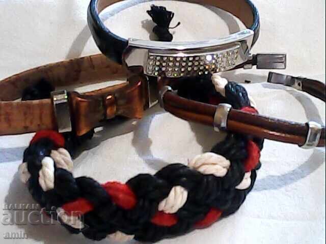 Leather bracelets