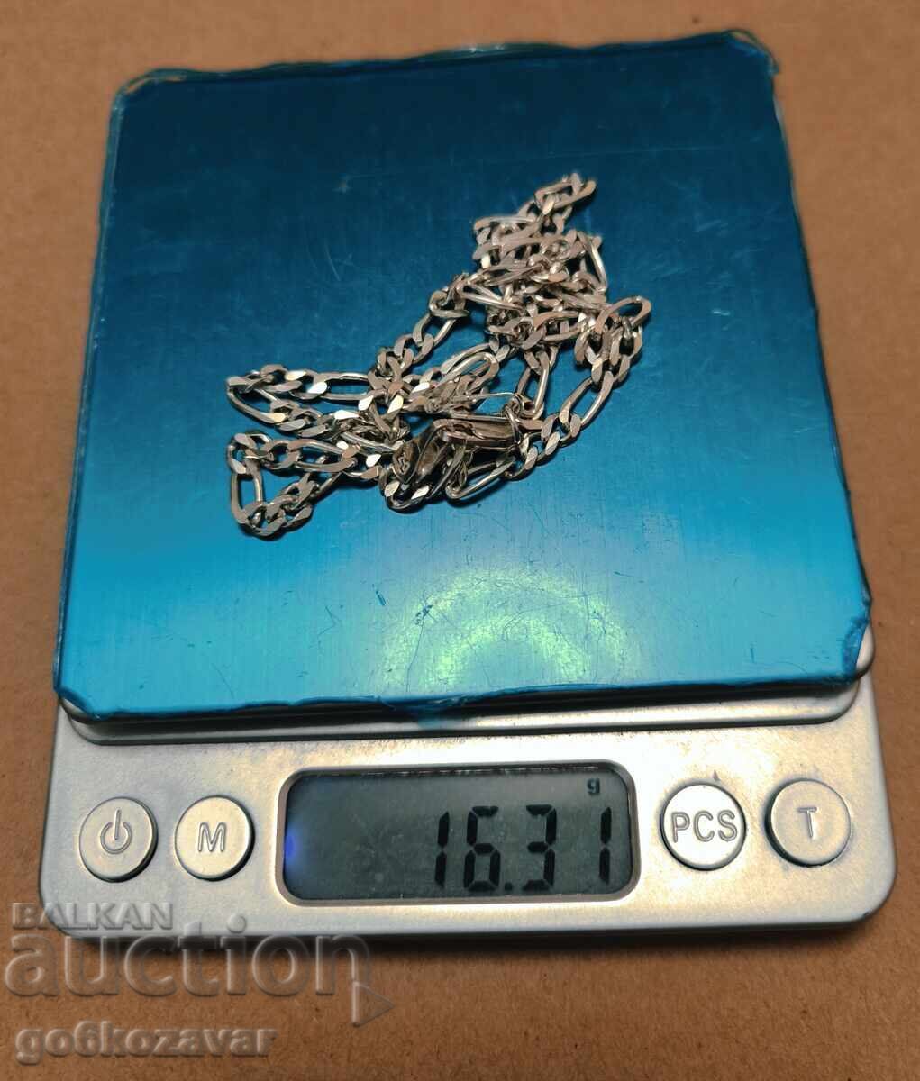 Παράδοση Ασημένια αλυσίδα πλέξη Cartier 925!