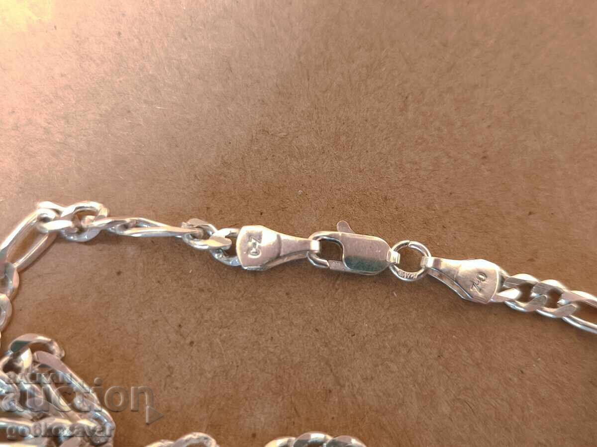 Ασημένια αλυσίδα πλέξη Cartier 925! - 6