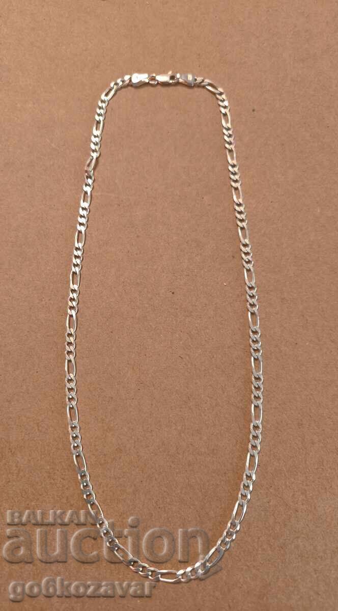 Ασημένια αλυσίδα πλέξη Cartier 925!