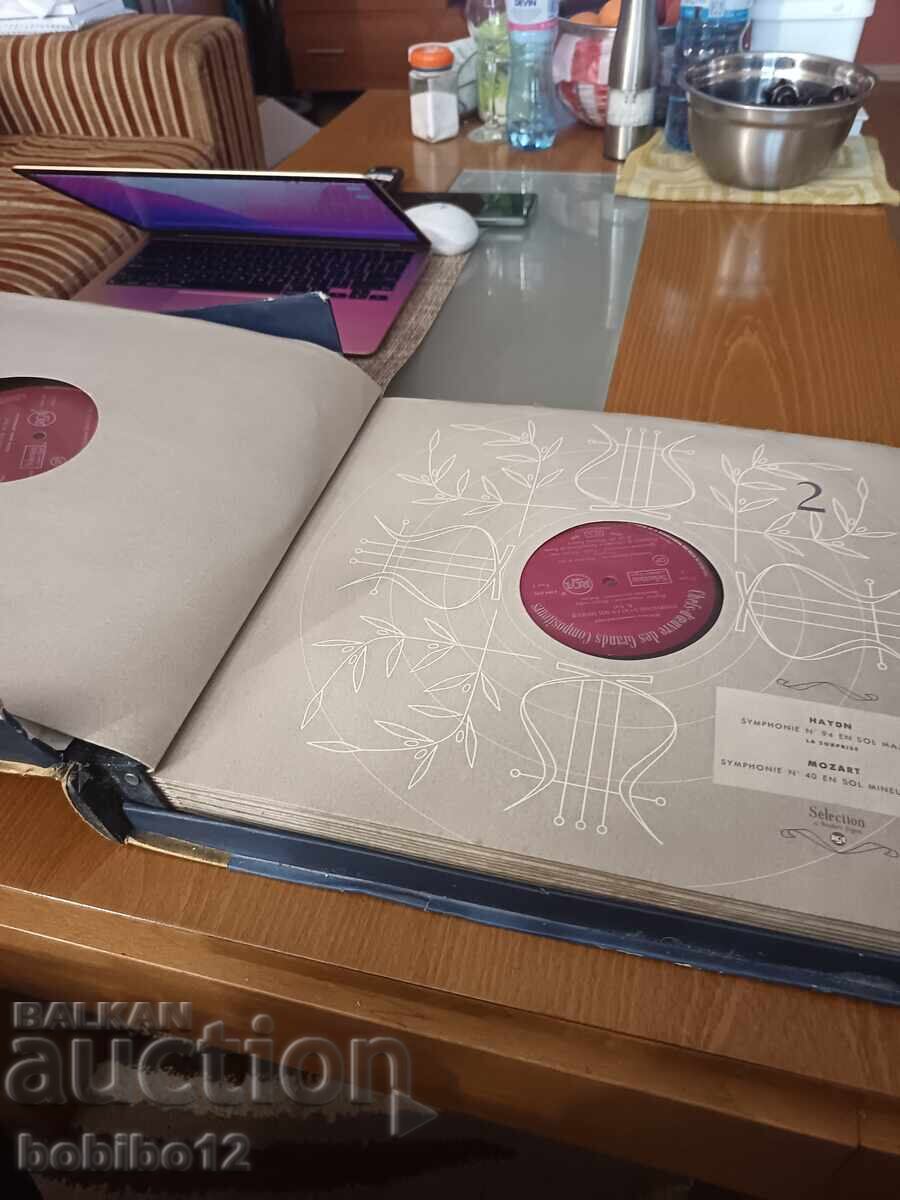 «Αριστουργήματα των μεγάλων συνθετών» Box set – 12 βινύλια - 5
