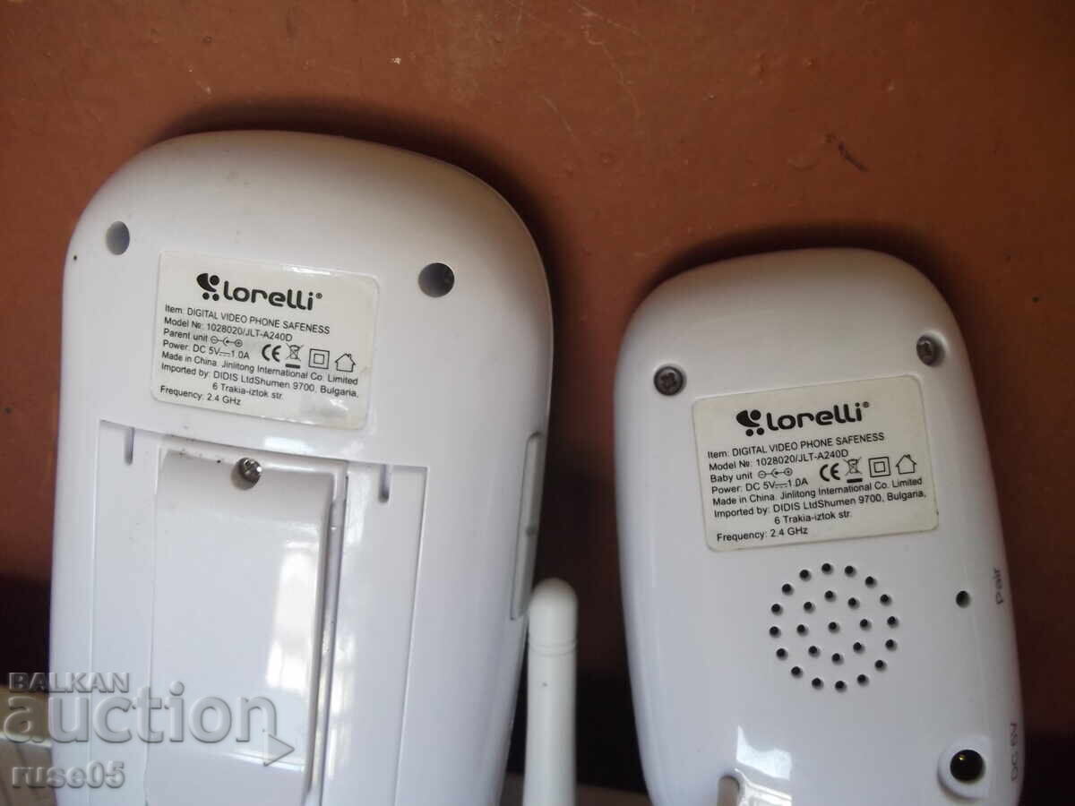 Licitație Monitor bebeluș "Lorelli - 1028020/JLT-A240D" funcțional Licitație Monitor bebeluș "Lorelli - 1028020/JLT-A240D" funcțional