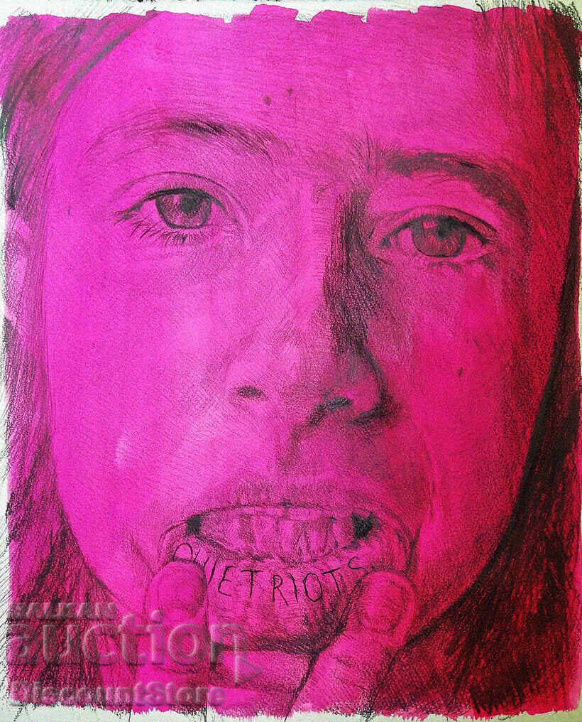 Framed drawing with price € 299.00 | 584.80 BGN