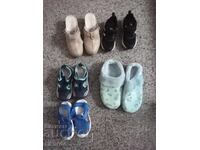 Lot of children's shoes