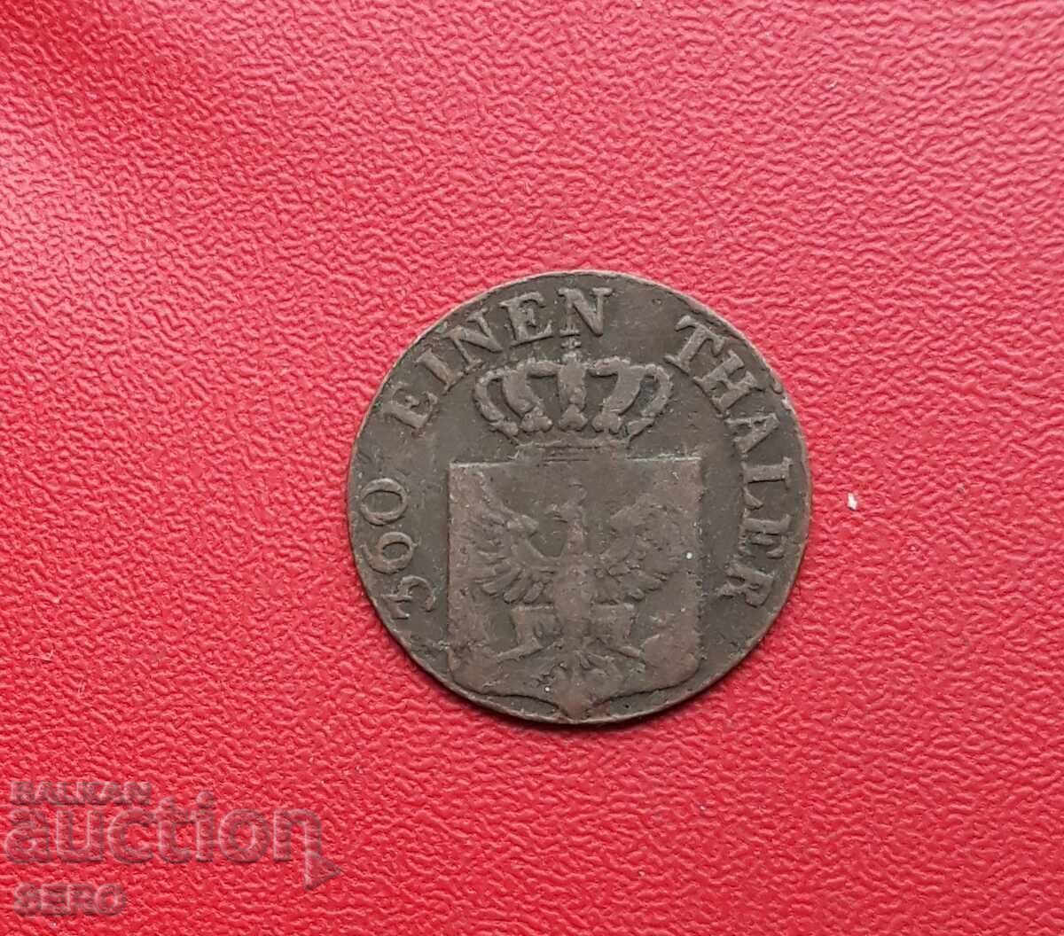 Германия-Прусия-1 пфениг 1833 А с цена € 3.50 | 6.85 лв.