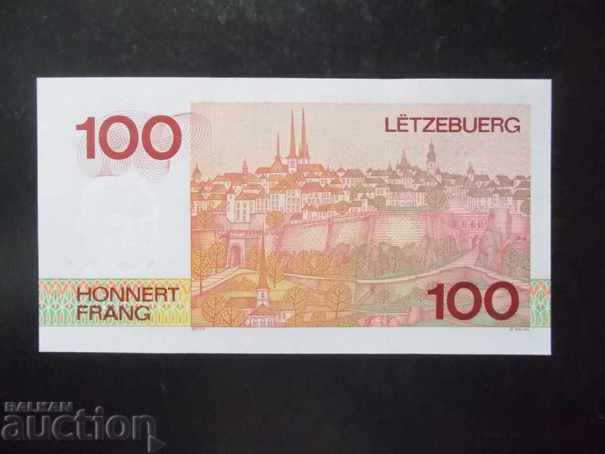 LUXEMBURG, 100 franci, 1993, UNC cu preț € 15.99 | 31.27 BGN
