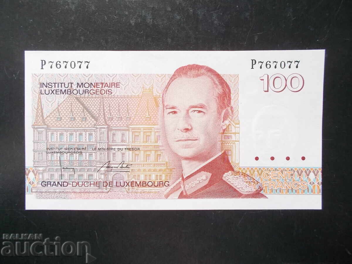 LUXEMBURG, 100 franci, 1993, UNC