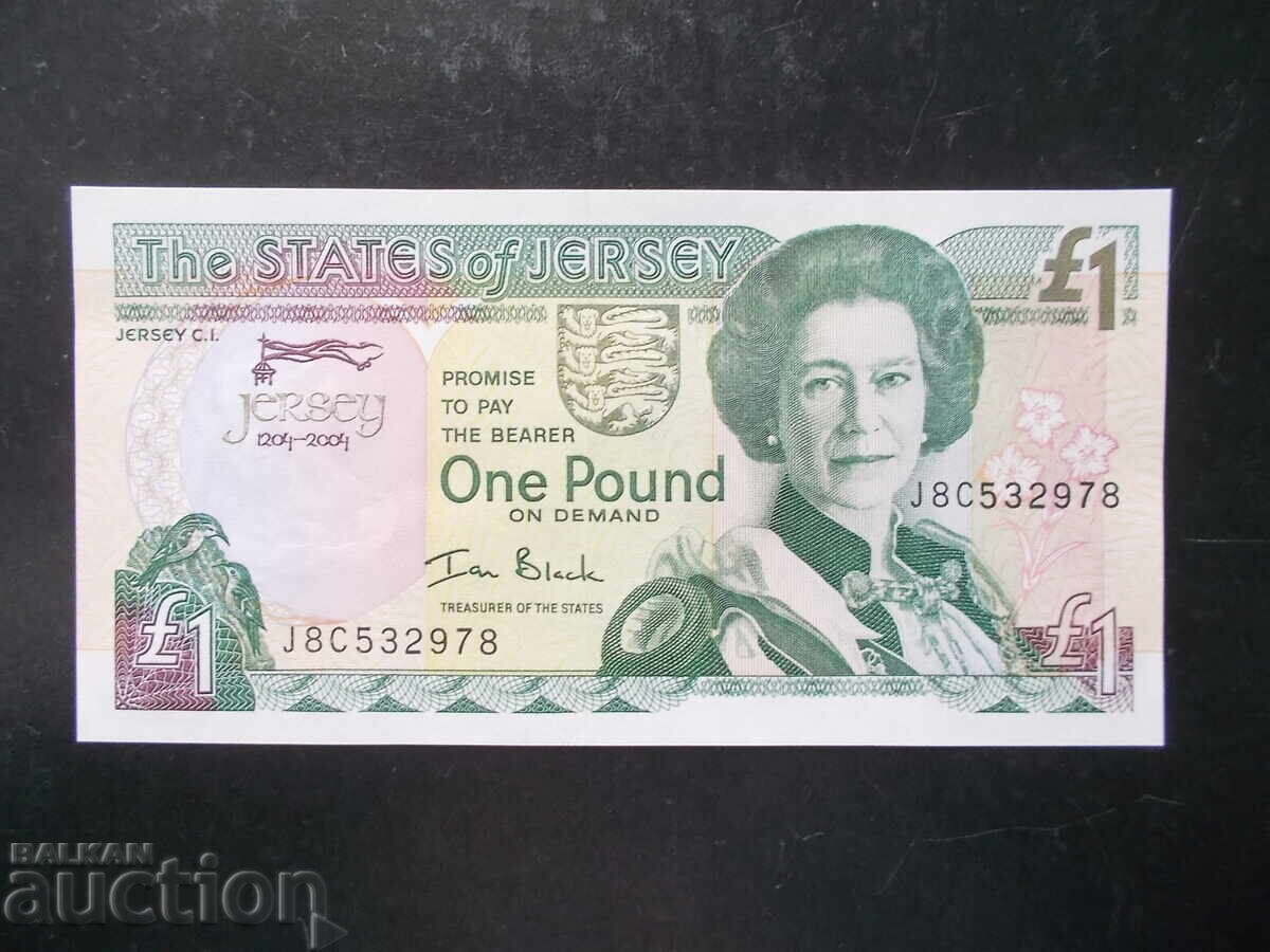 JERSEY , 1 pound , 2004 , αναμνηστικό , UNC