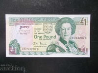 JERSEY , 1 pound , 2004 , αναμνηστικό , UNC