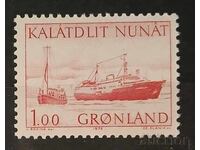 Groenlanda 1976 Nave MNH