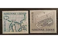 Insulele Feroe 1982 Europa CEPT MNH