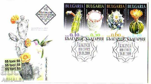 2009 Flora - Cactuși FDC Bulgaria