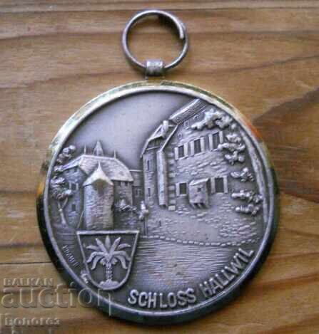 Medal "Haldil Castle" - Switzerland