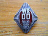 Polish military badge (enamel, screw back)