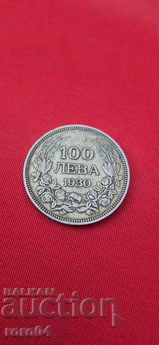 100 LEVA 1930 - I