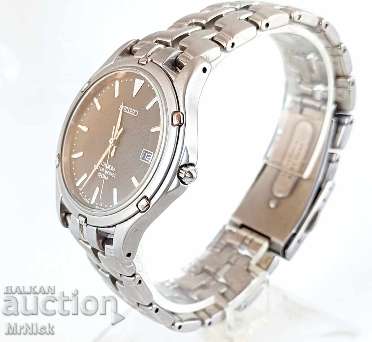 Ceas Seiko Le Grand Sport Titanium SLC033 cu preț € 110.00 | 215.14 BGN Ceas Seiko Le Grand Sport Titanium SLC033 cu preț € 110.00 | 215.14 BGN