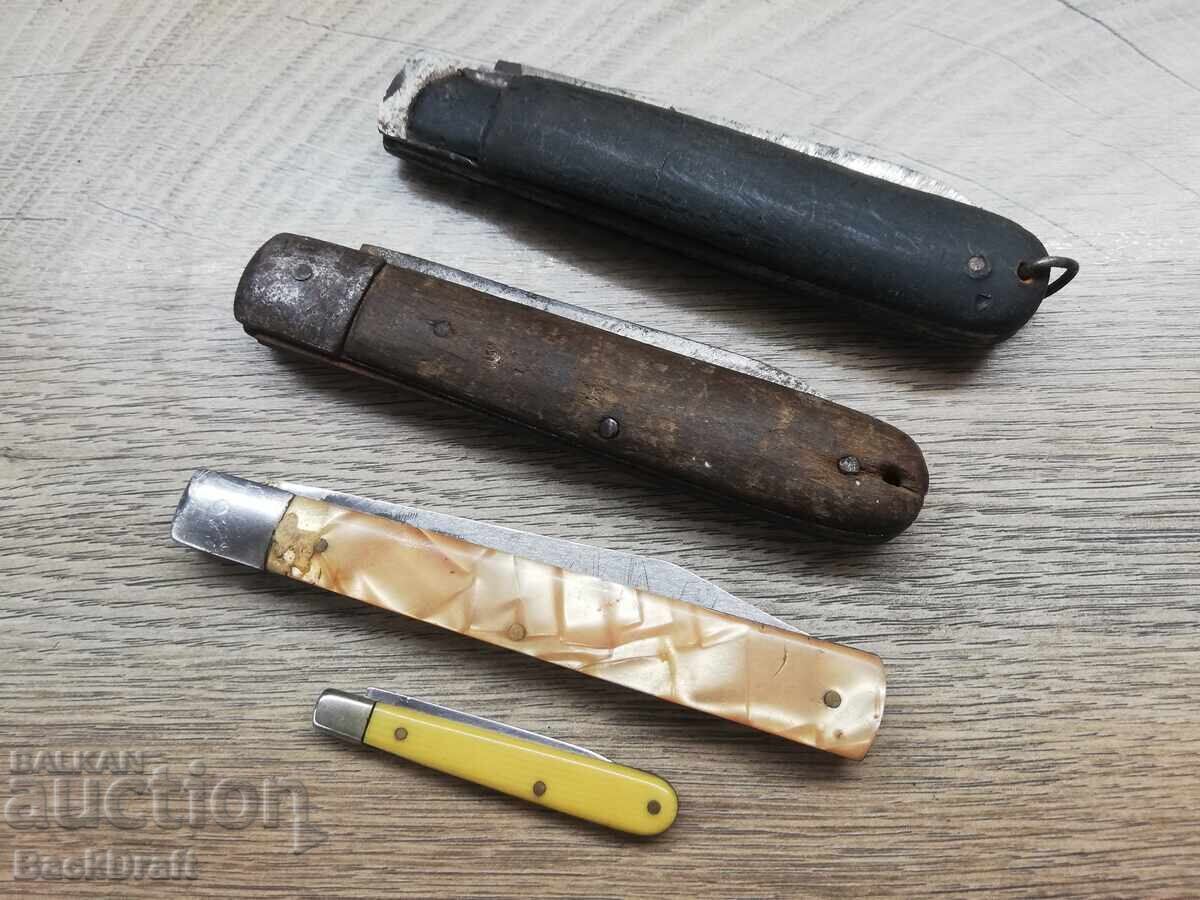 Παρτίδα Παλιά αναδιπλούμενα σουγιάδες, μαχαίρι, λεπίδα, μαχαιράκια - 7