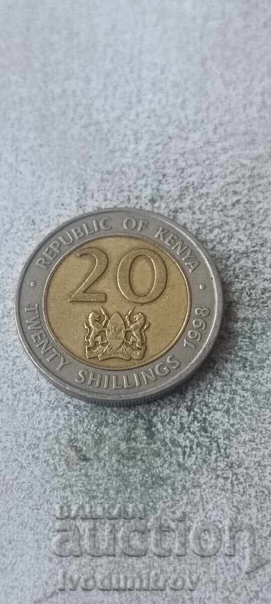 Kenya 20 șilingi 1998 Kenya 20 șilingi 1998