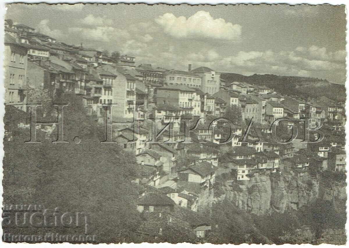 FOTOGRAFIE VECHE VELIKO TARNOVO VEDERE A ORAȘULUI J717 FOTOGRAFIE VECHE VELIKO TARNOVO VEDERE A ORAȘULUI J717