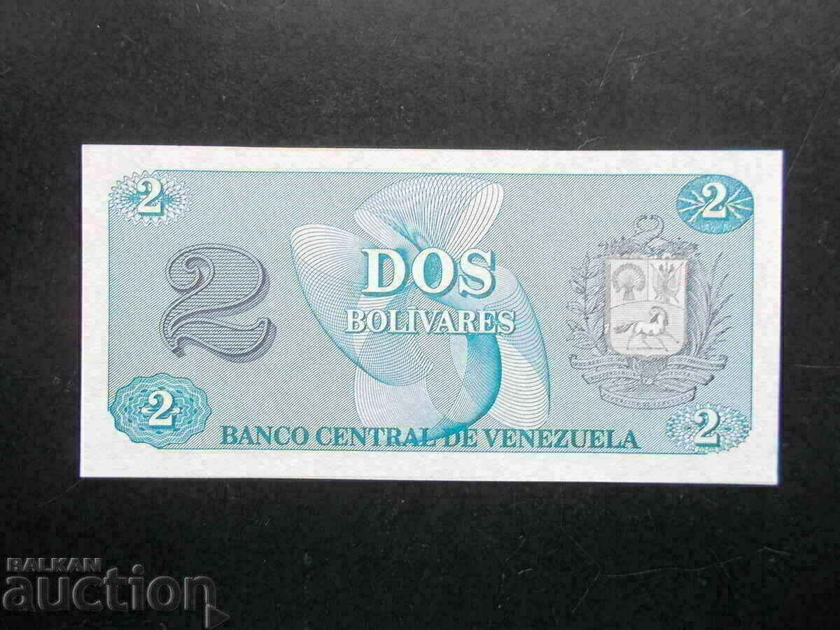 VENEZUELA, 2 bolivars, 1989, UNC with price € 1.02 | 1.99 BGN