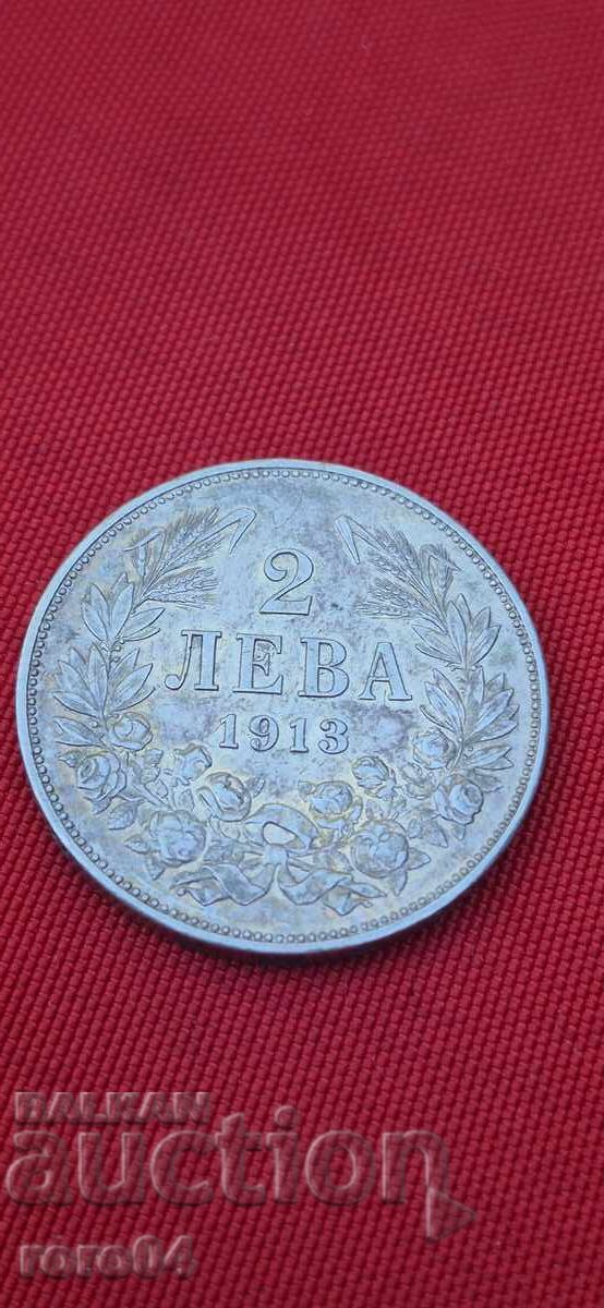 Auction  2 LEVA - 1913 III