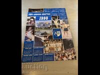 Calendar Levski Spartak 1990