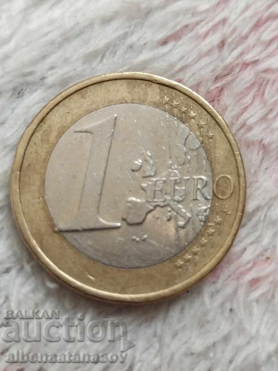 Κέρμα 1 ευρώ Γερμανία 2002 γράμμα Α