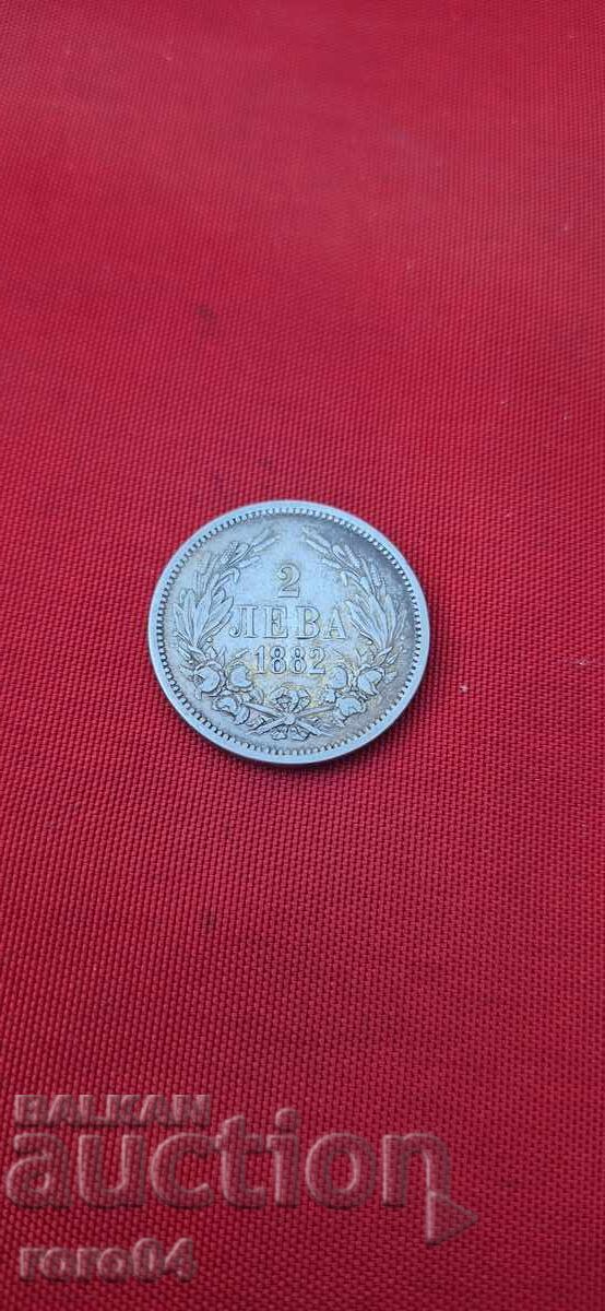 2 ЛЕВА 1882 г. III