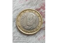 Монета 1 евро Испания 2003 г