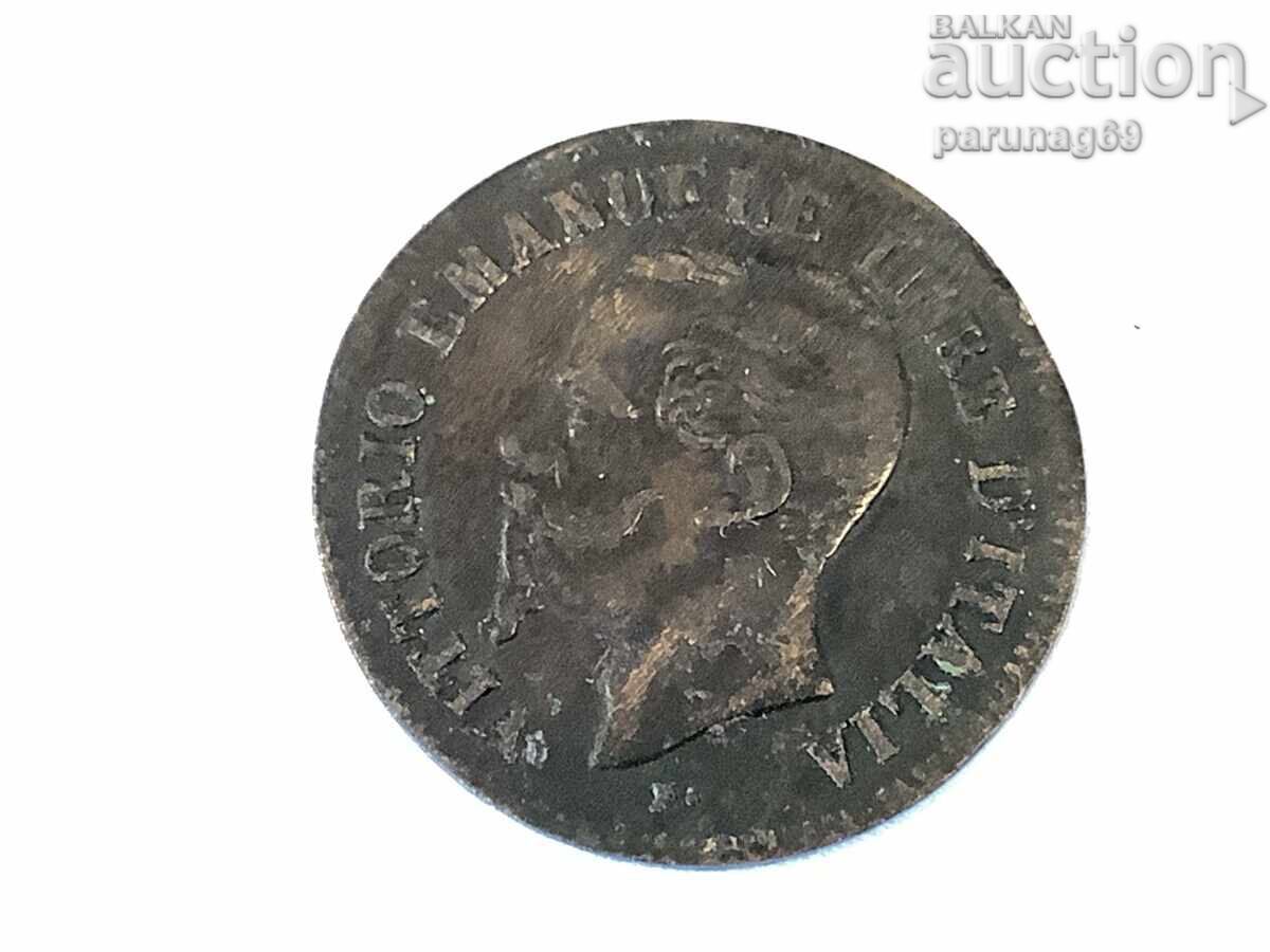 Delivery of Italy 2 centesimi 1867 M - Milan