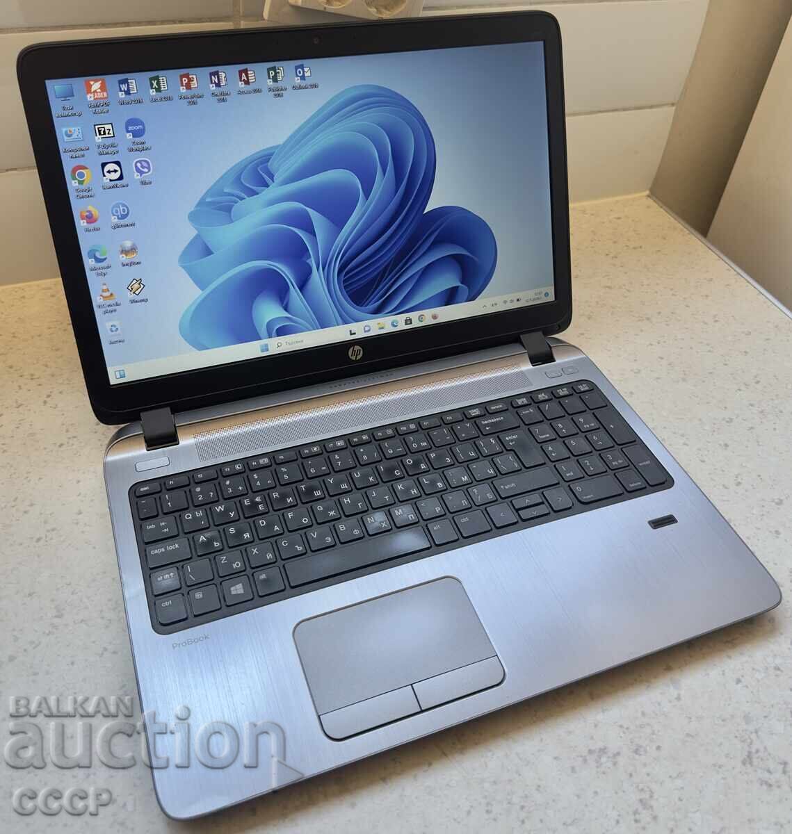 Перфектен! Intel i5 / 8 RAM  / 256 SSD - HP ProBook