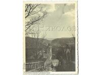 FOTOGRAFIE VECHE VELIKO TARNOVO VEDERE A ORAȘULUI J723