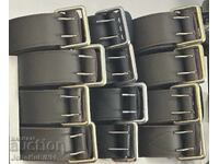 LOT OF OFFICER Leather Belts—12 pieces