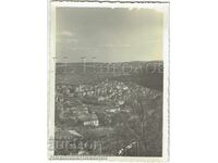 FOTOGRAFIE VECHE VELIKO TARNOVO VEDERE A ORAȘULUI J726