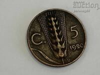 Italia 5 centesimi 1920