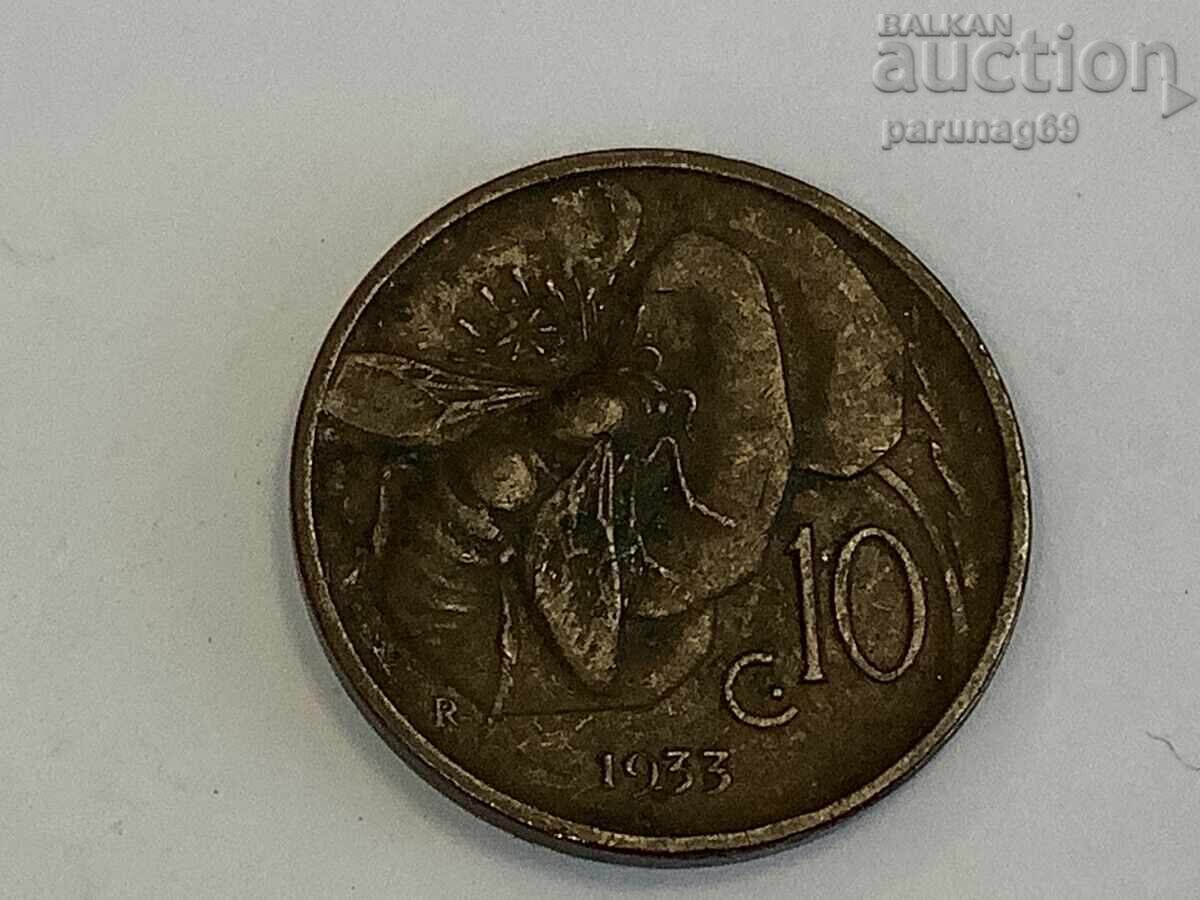 Italy 10 centesimi 1933