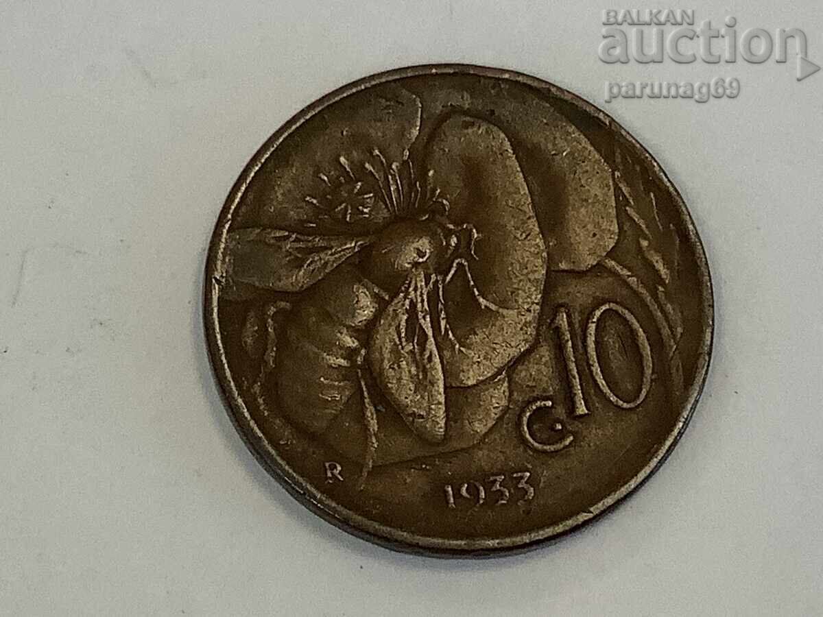 Italy 10 centesimi 1933