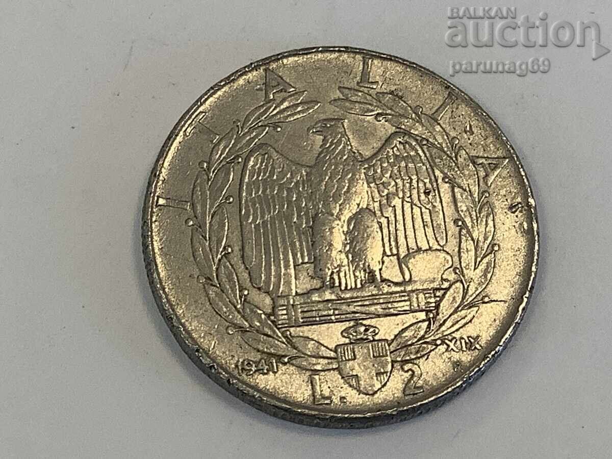 Ιταλία 2 λιρέτες 1941 - μαγνητικό Ιταλία 2 λιρέτες 1941 - μαγνητικό