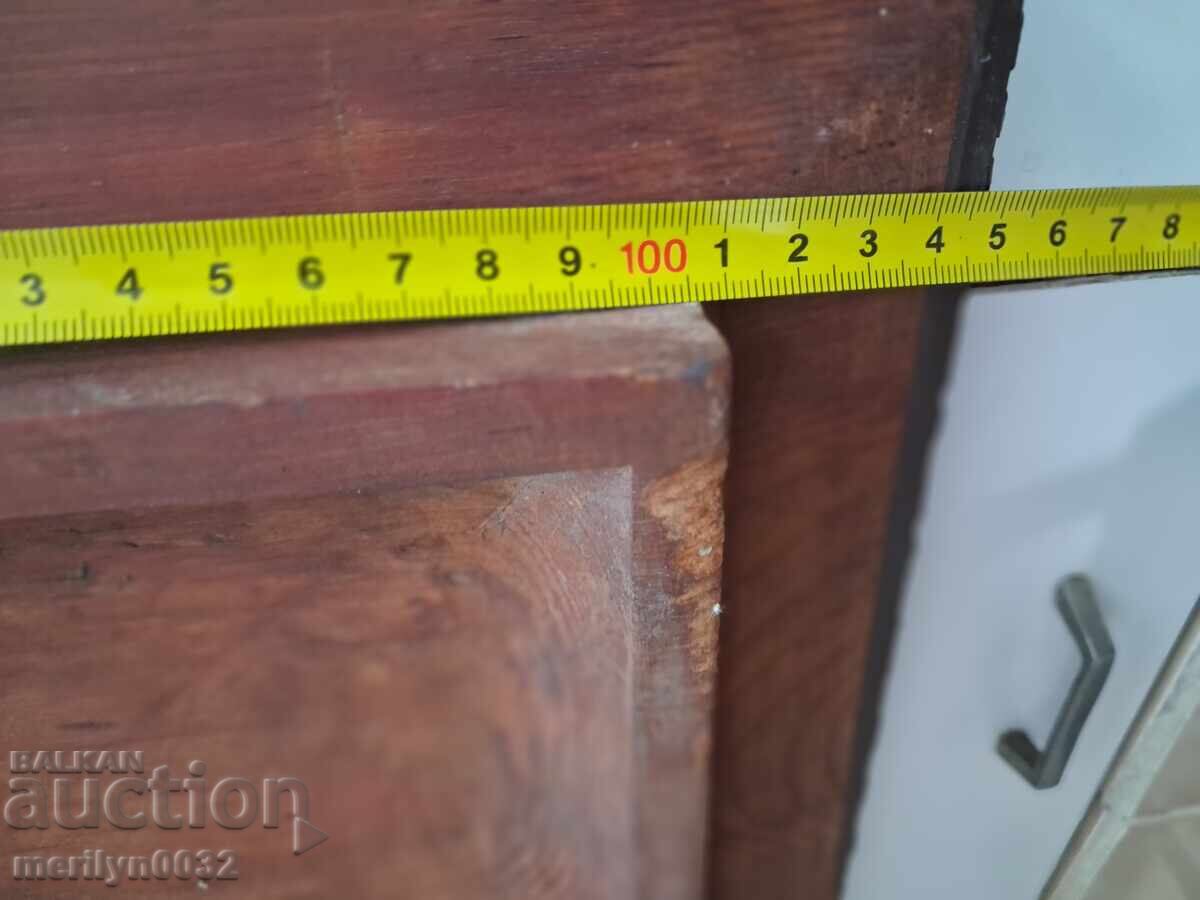 Ξυλόγλυπτο πάνελ δεκαετίας του '70 "Πάντα έτοιμος" Πιονερικός Οίκος Ρούσε - 5