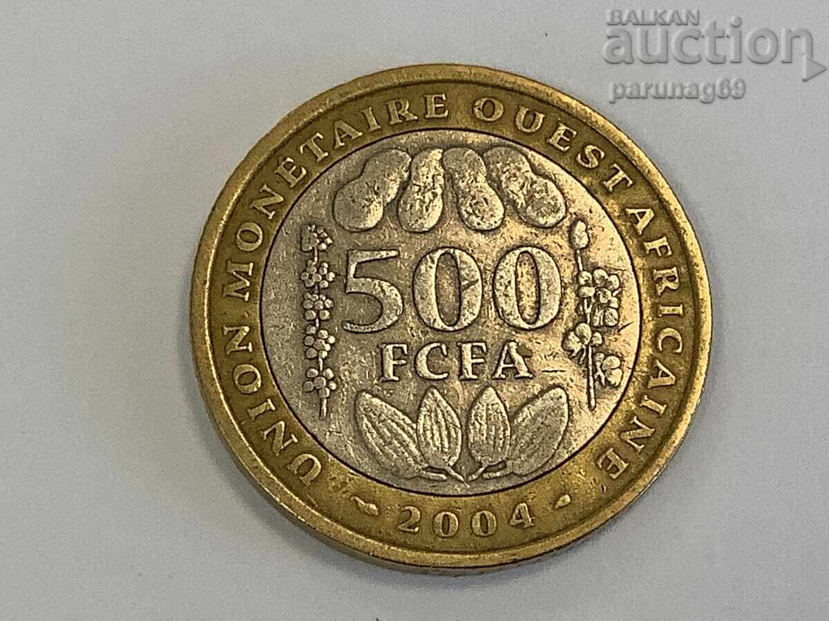 Западна Африка (BCEAO) 500 франка 2004 година