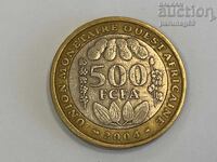Africa de Vest (BCEAO) 500 franci 2004