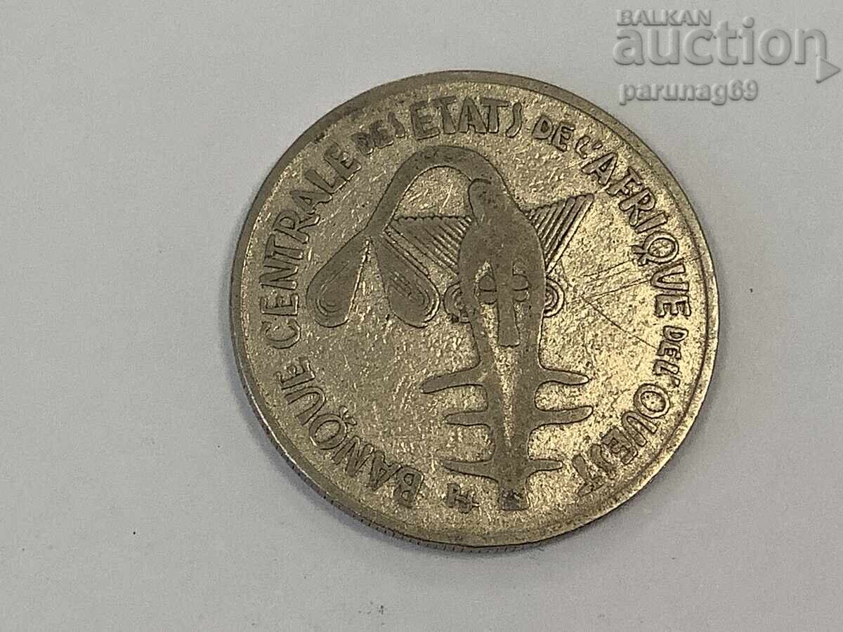 Africa de Vest (BCEAO) 100 franci 1969