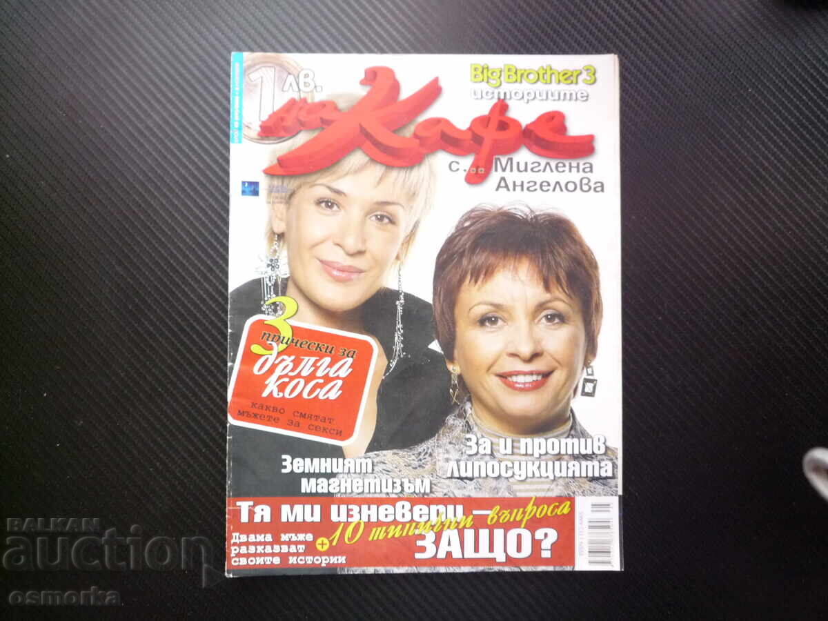 На кафе 45/2006 Гала Миглена Ангелова 3 прически дълга коса