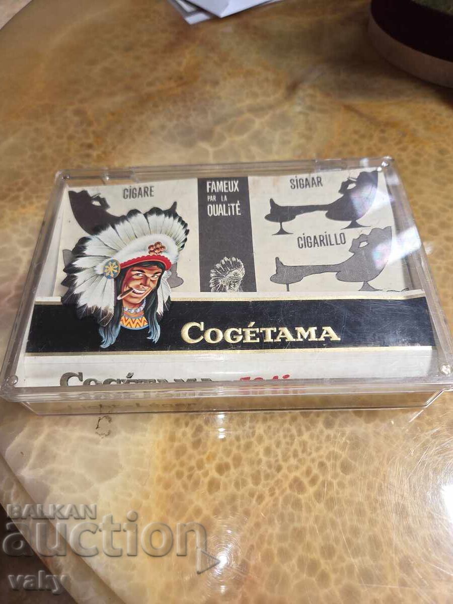 Стара оргинална кутия с пурети " Cogetama"
